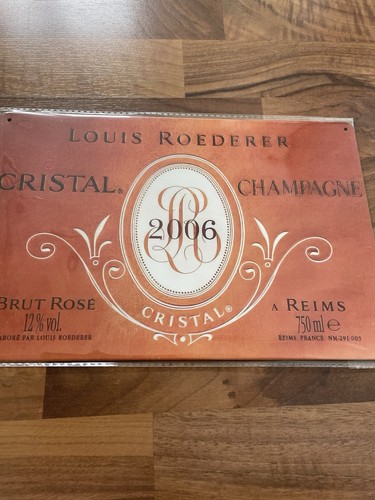 Cristal champagne metal - cristal,