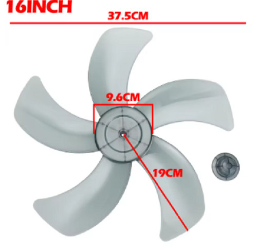 Inch fan blade leaf - 16,
