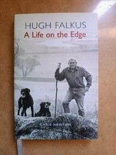 Hugh Falkus A Life on the Edge - Chris Newton  Medlar Press 1st Edition Hardback