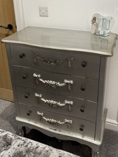 Dunelm Toulouse Silver Bedroom Furniture Set