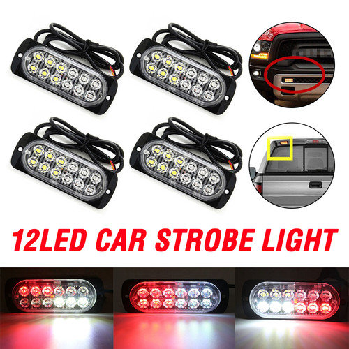12led amber recovery strobe - 12led,
