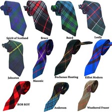 Scottish Tartan Neck Tie For