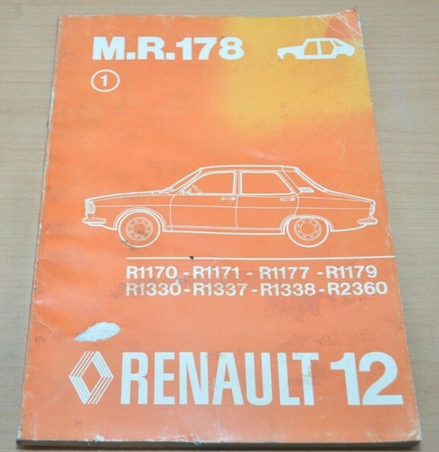 Renault r12 karosserie - karosserie, mr.178