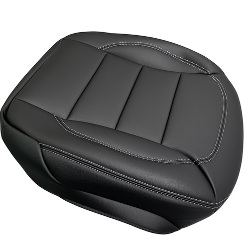 Front black bottom leather - black,