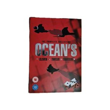 OCEAN'S TRILOGY (11, 12 & 13) (3 DVDs) Brad Pitt George Clooney Julia Roberts