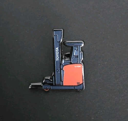 Reach truck forklift - truck, enamel