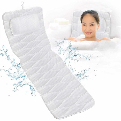 Full length bath pillow - length,