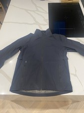 Men’s Large Golf  Peak Performance Gortex Rain Jacket In Black 