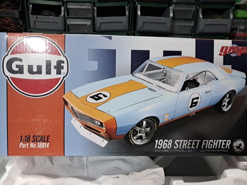Gmp chevrolet camaro gulf 18 - gulf, 1/18