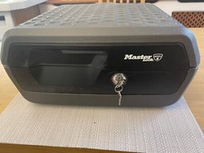 MASTER LOCK Certified Fireproof and Waterproof Safe Box with Key 10L 419 x 193