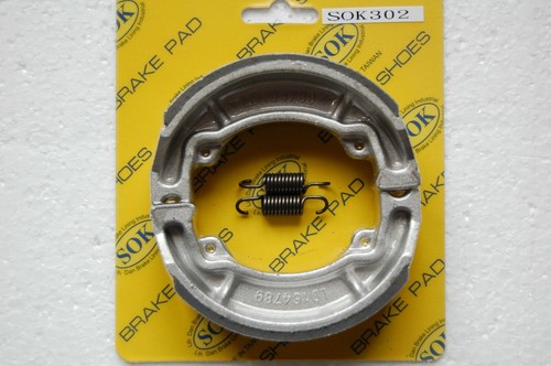 Rear brake shoes springs - rear, shoes+springs