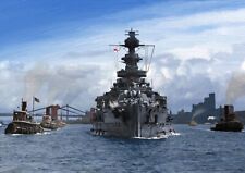 HMS MALAYA -  LIMITED EDITION ART (25) 