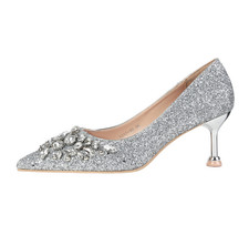 Pointed Toe Women Sequins