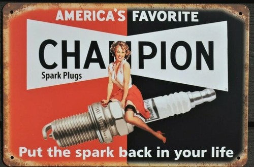 Champion spark plugs - spark,