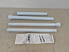 1PCS Shower Curtain Pole Door Tension Rods Telescopic Shower Rail Shower Poles