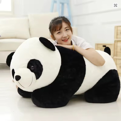 Giant panda plush - giant, soft