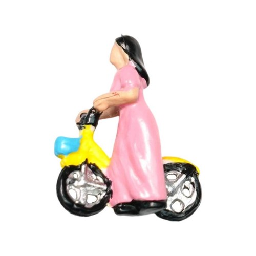 Cyclist figure soft - 1:87,