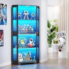 65" Tall LED Display Cabinet