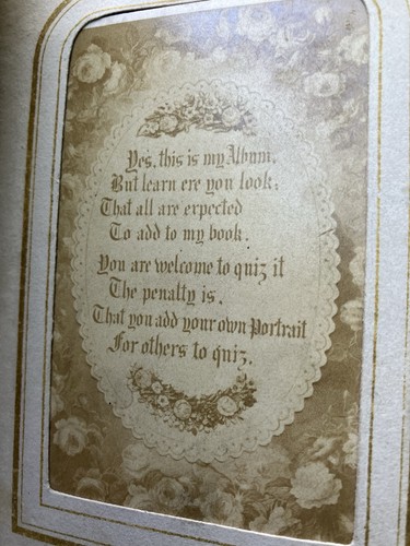 Antique victorian photo album - victorian,