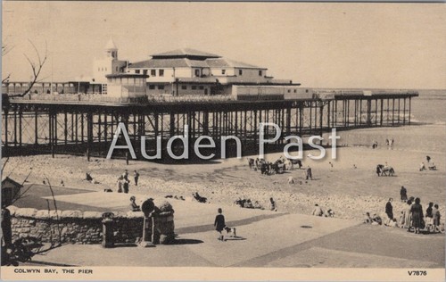 Colwyn bay pier - bay, wales