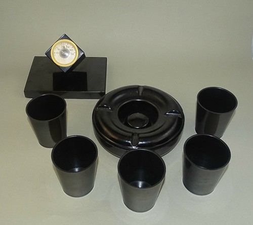 Vintage old black bakelite - vintage,