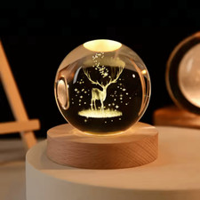 3D Solar System Crystal Ball