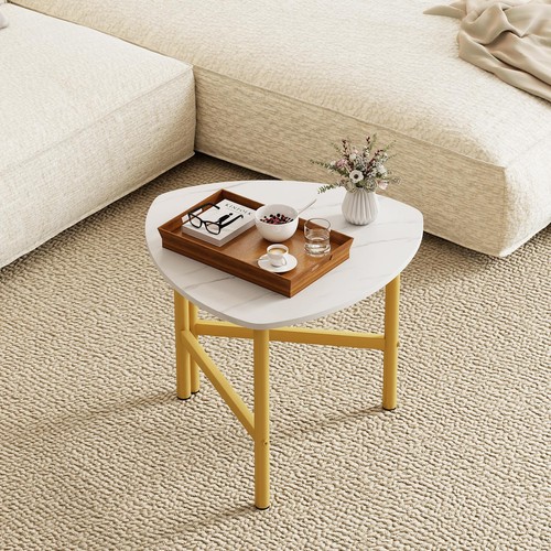 Triangular coffee table faux - coffee,