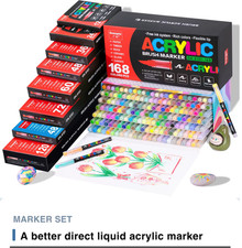 Acrylic Paint Markers Brush