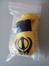 Full Yellow Colour (Black Sikh