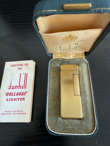 Vintage dunhill rollagas gold - vintage,