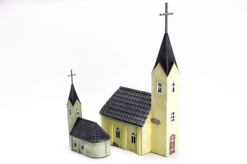 Small chapel intact - (intact, or