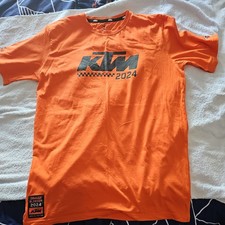 KTM Racing T Shirt 2024 Orange Bleeder Special Edition Rare Orange in my veins