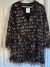 Zara Short Party Dress Festive