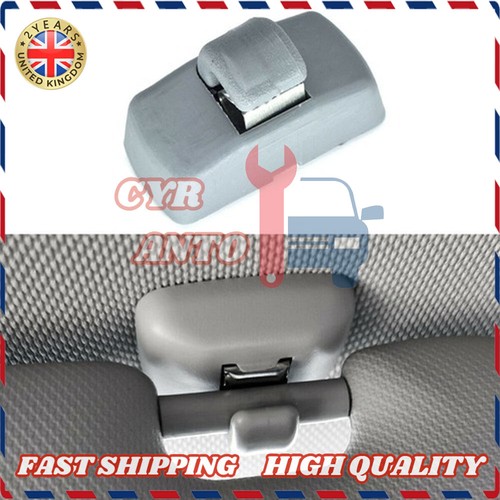 Grey sun visor clip for - visor,