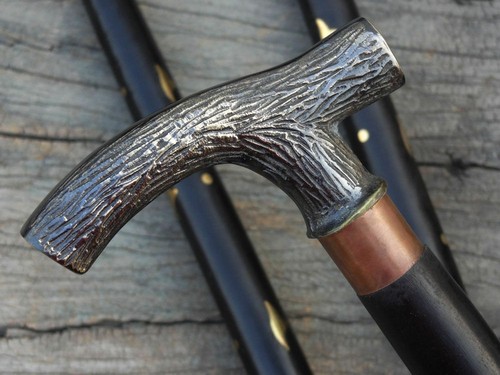 Solid old brass derby - solid, head