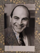 Poirot David Suchet Signed Autograph Photograph 