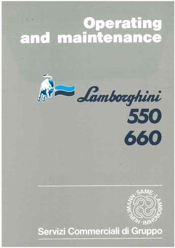 Lamborghini tractor 550 - lamborghini,