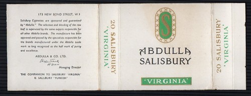 Old empty cigarette packet - old,