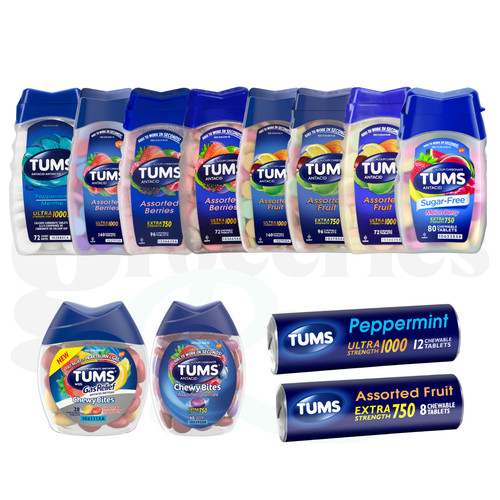 Tums antacid chewable tablets - tums,