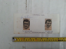 TOM WALKINSHAW († 2010) Signed/Autograph F3 RACING DRIVER, ARROWS TEAM