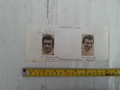 Tom walkinshaw - tom, (†