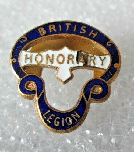 British legion honorary badge - british,