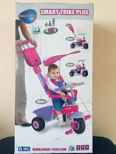 Smart trike plus - trike, pink