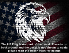 Eagle Head With Stars Car Van