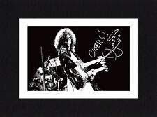 8X6 Mount JIMMY PAGE Group Multi Signed PHOTO Ready To Frame LED ZEPPELIN