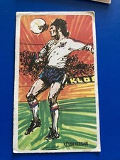 SHREDDED WHEAT FOOTBALL "KEVIN KEEGAN" CARD XL SIZE