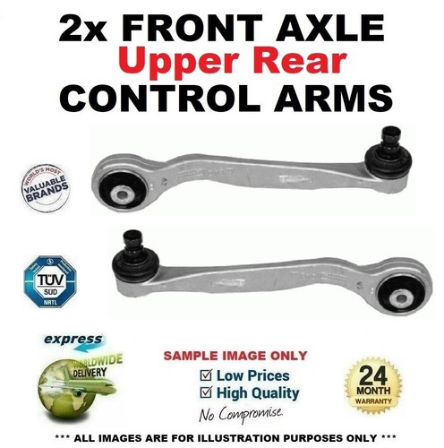 Front axle upper - 2x, rear