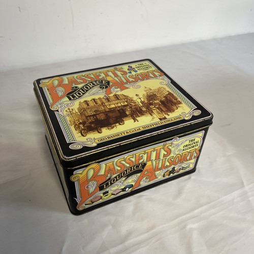 Old empty bassett liquorice - old,