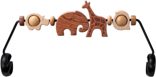 Baby bouncer toy bar - bar, wooden
