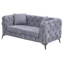 Paris Sofa 2 Seaterer (Grey)